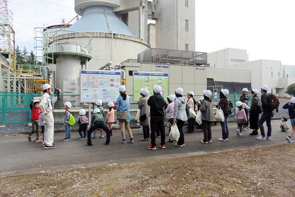 施設見学：消化ガス発電