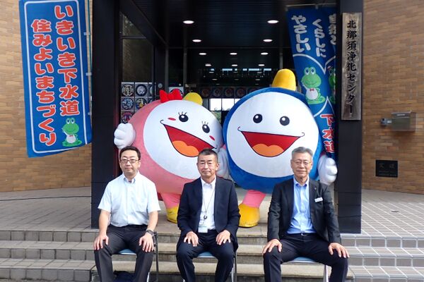 スイスイとスイミーと主催者代表